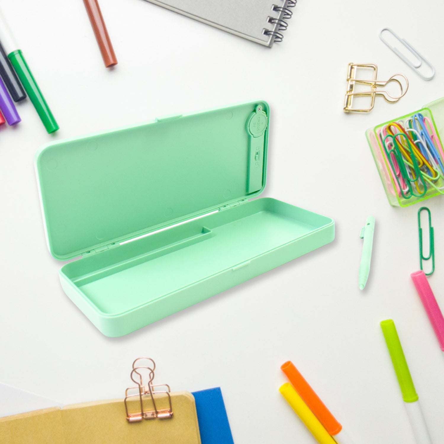 LED Drawing Tablet with Pen (Blue) – Kids Electronic Magic Slate, Digital Doodle Pad