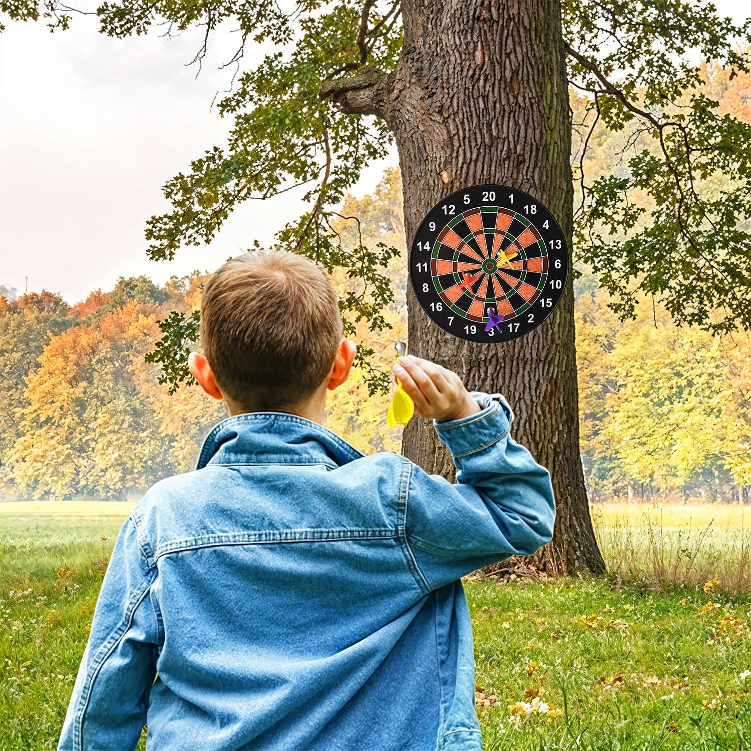 Classic Magnetic Dartboard Game Set – safe, fun, and family-friendly!