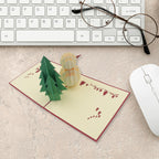 3d High Quality Paper Wishing Card - Christmas Card