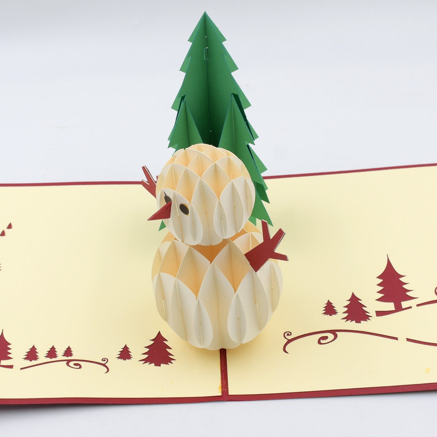 3d High Quality Paper Wishing Card - Christmas Card