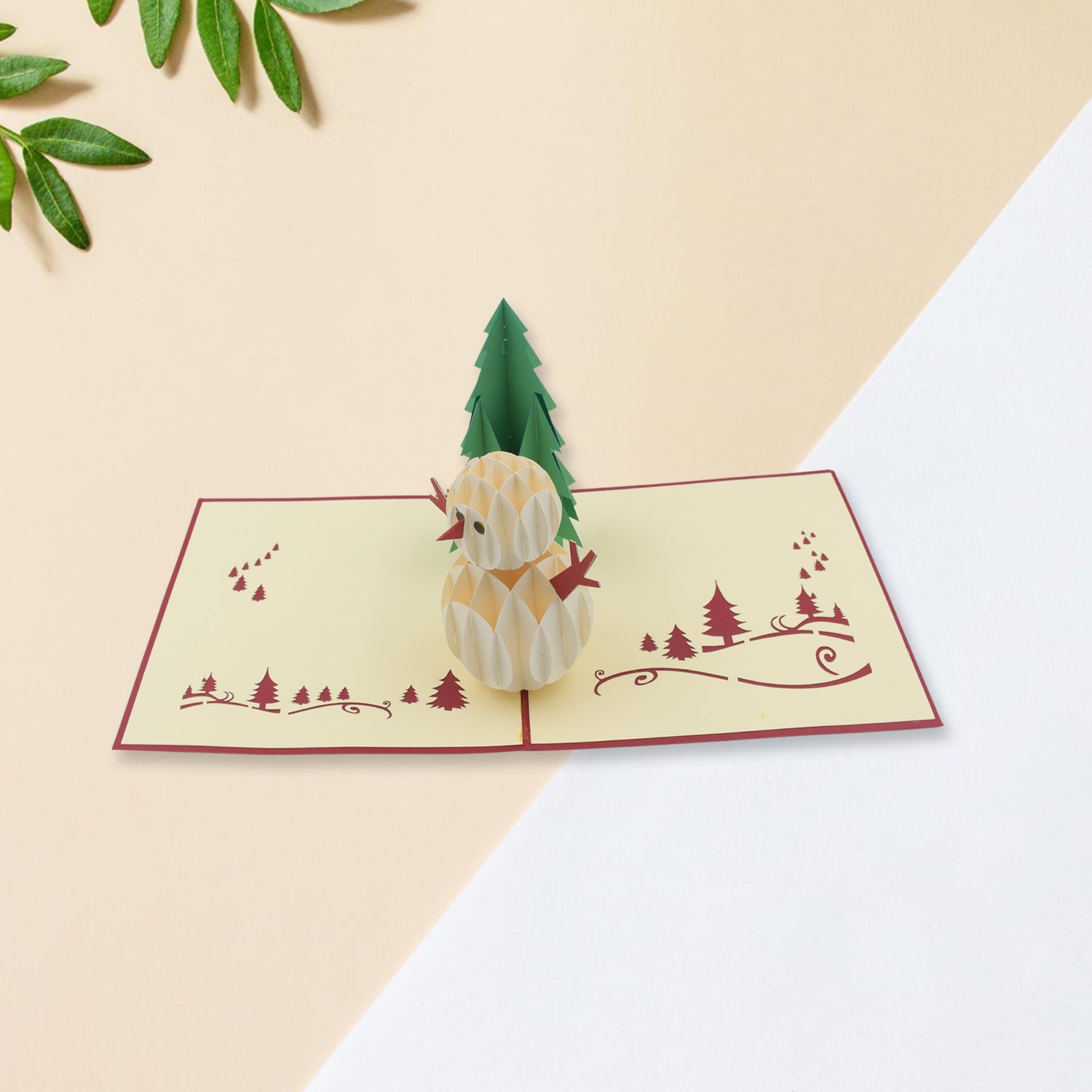 3d High Quality Paper Wishing Card - Christmas Card