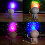 Premium Astronaut Galaxy Projector Night Light With Remote Control