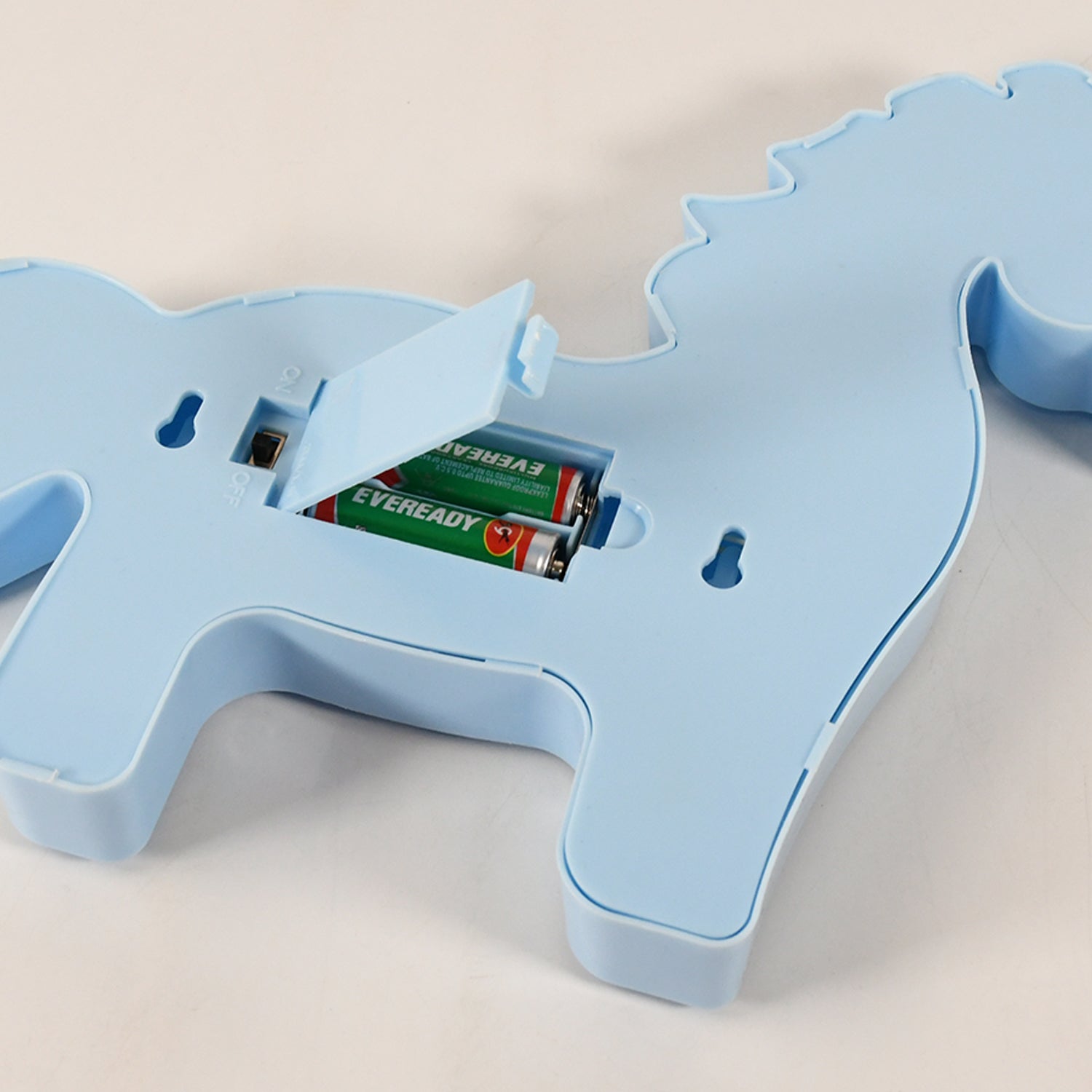 LED Unicorn Night Light – Battery-Operated, Wall-Mountable & Table Decor Lamp in Light Blue