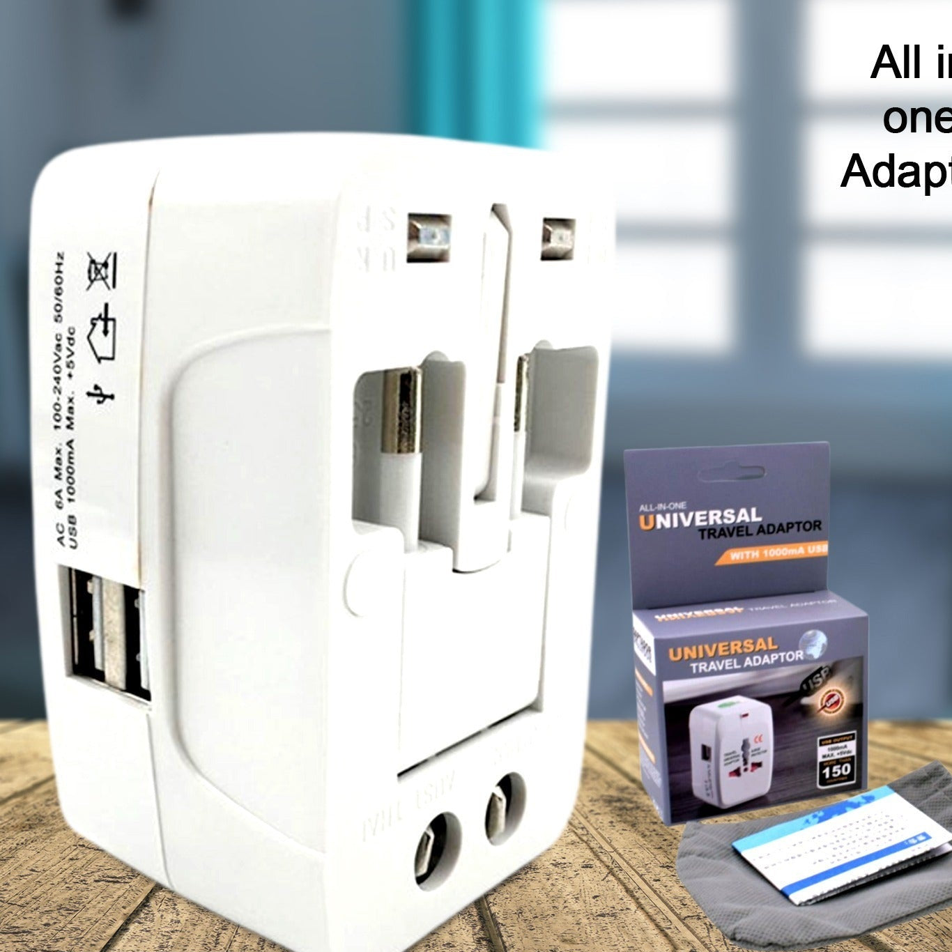 All-in-One Universal Travel Adapter 2