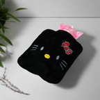 Black Hello Kitty Small Hot Water Bag
