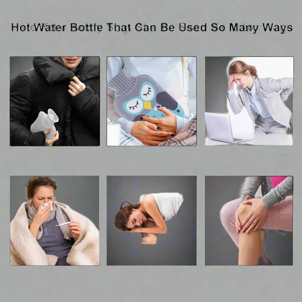 Black Hello Kitty Small Hot Water Bag 2