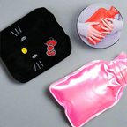 Black Hello Kitty Small Hot Water Bag 4