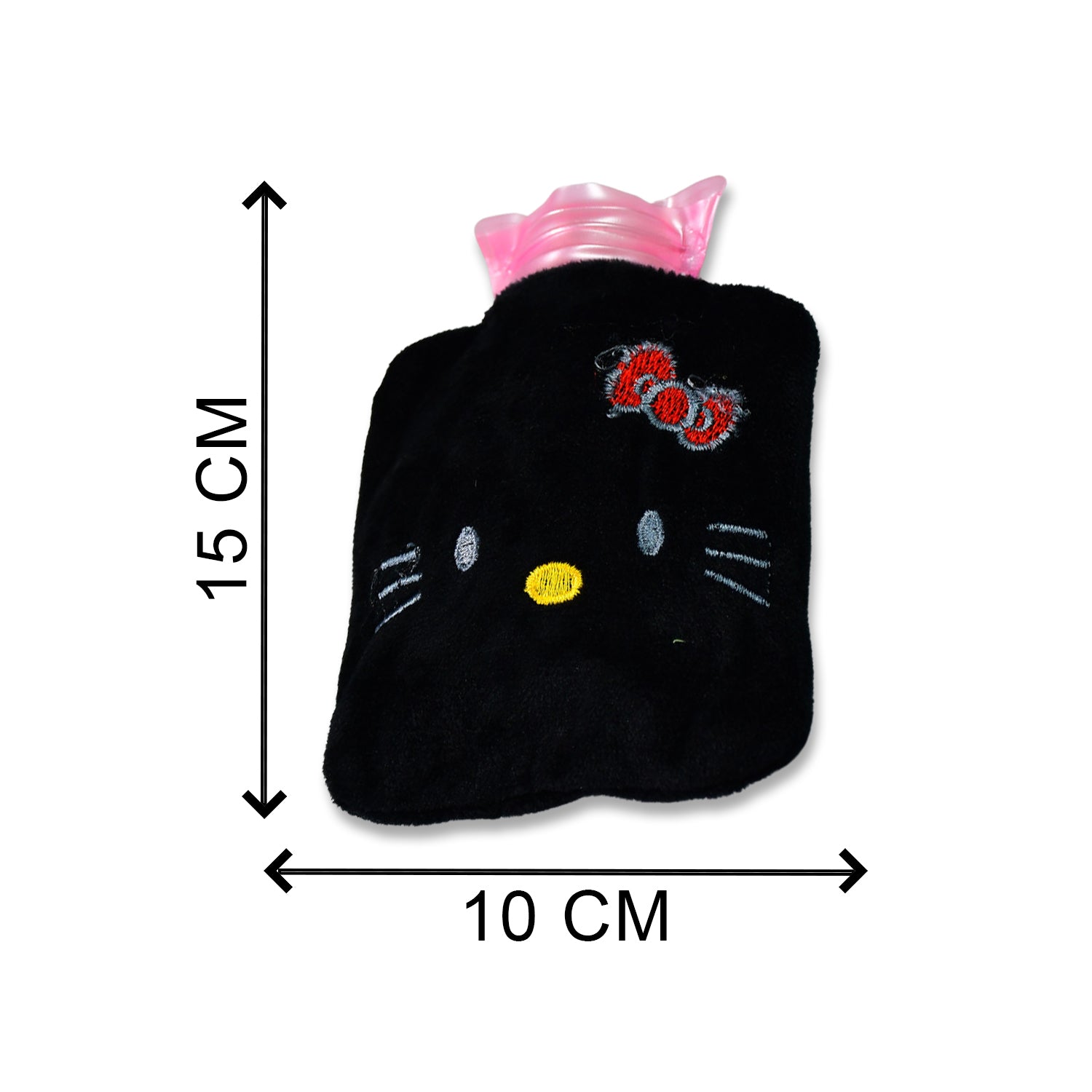 Black Hello Kitty Small Hot Water Bag 5
