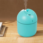Mini Portable Cool Mist Humidifier with LED Light | USB-Powered Air Diffuser for Home, Office, Travel | Quiet Operation