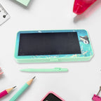 LED Drawing Tablet with Pen (Blue) – Kids Electronic Magic Slate, Digital Doodle Pad