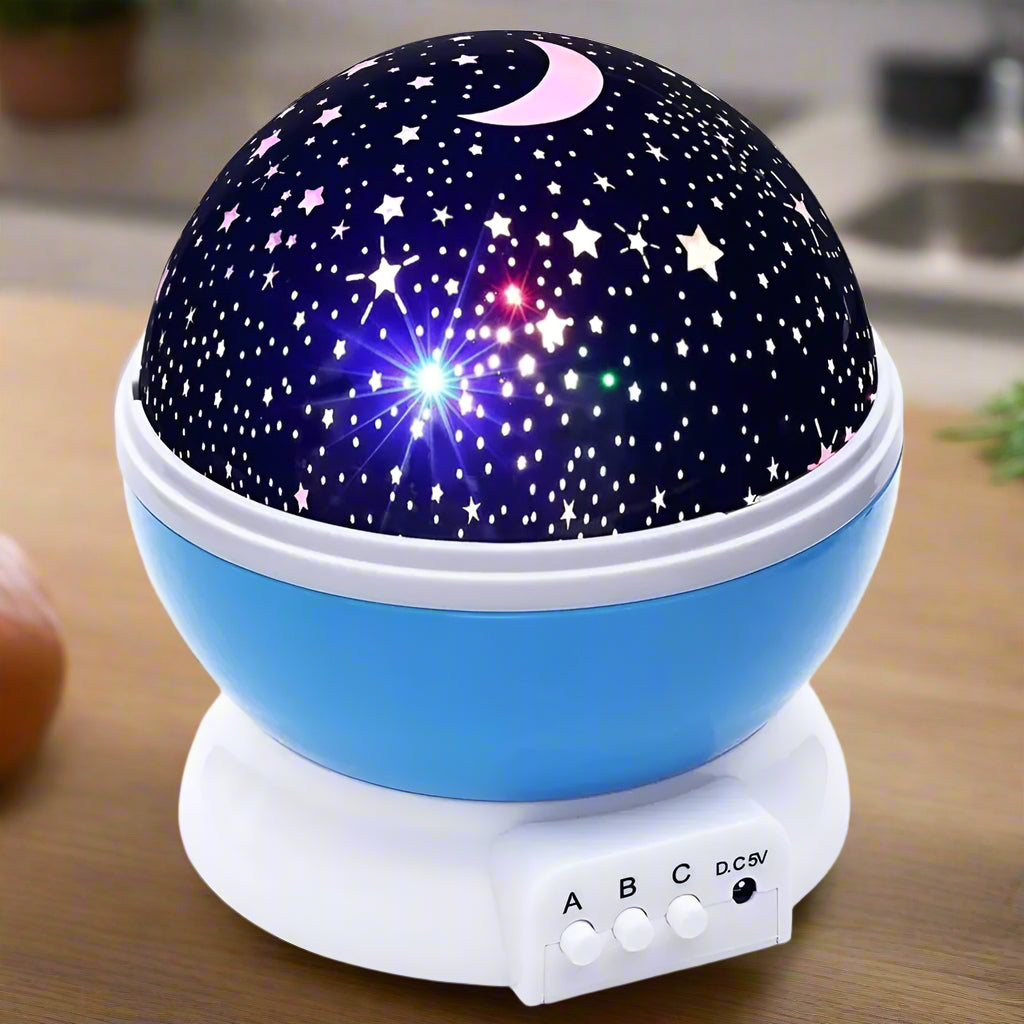 Color Changing Star Master Night Lamp – Rotating LED Projector