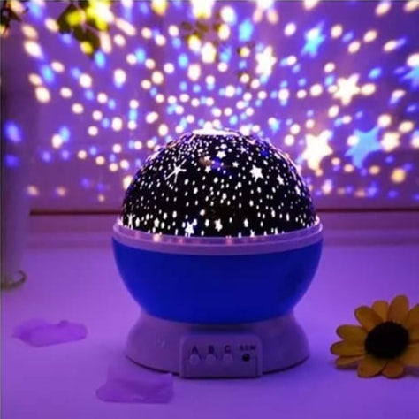 Color Changing Star Master Night Lamp – Rotating LED Projector 1
