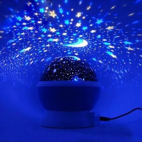 Color Changing Star Master Night Lamp – Rotating LED Projector 2