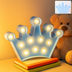 Crown Shaped Led  Wall Hanging or Table top Decorative Lamp