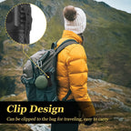 Compact LED Torch – Small Flashlight with 5 Lighting Modes, High Brightness