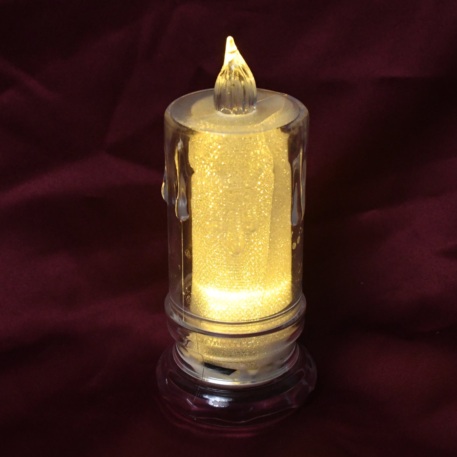 Acrylic LED Tea Light Candles – Flameless & Smokeless Decorative Lights