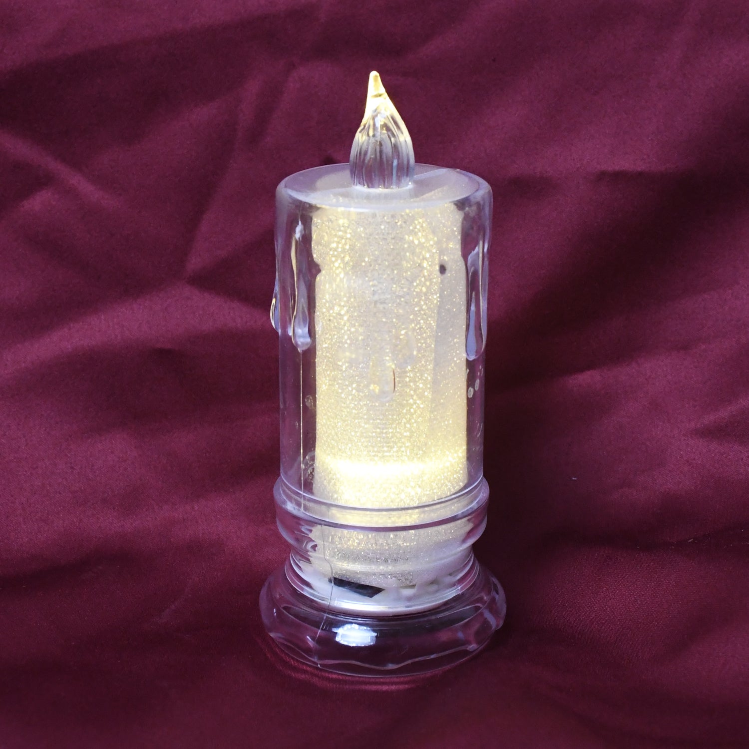 Acrylic LED Tea Light Candles – Flameless & Smokeless Decorative Lights
