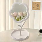 Flower Shaped Makeup Mirror 2