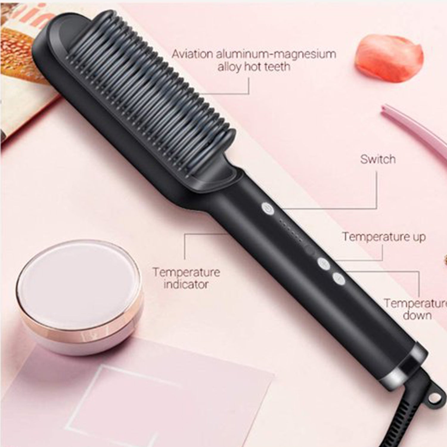 Hair Straightening Comb For Women