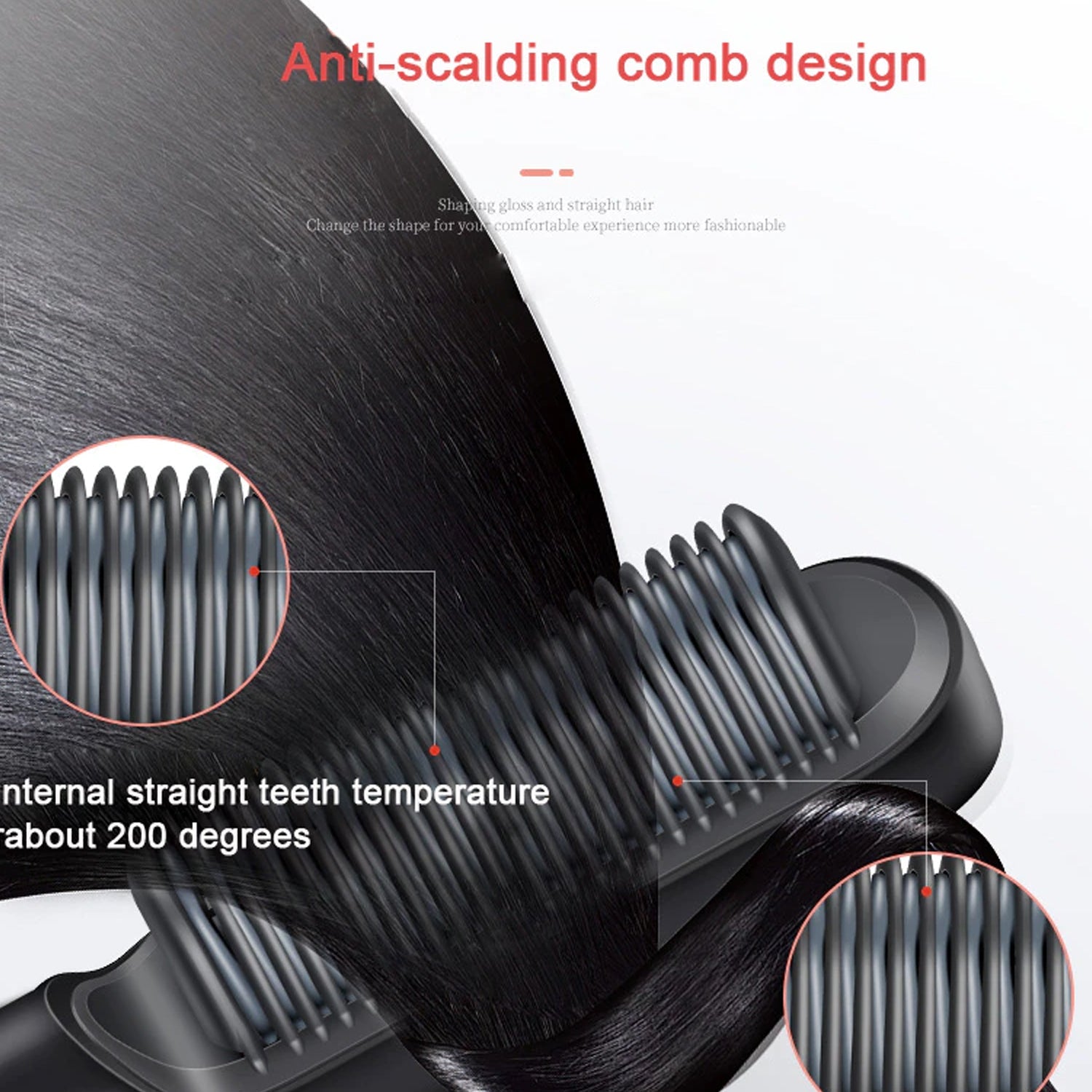 Hair Straightening Comb For Women 1
