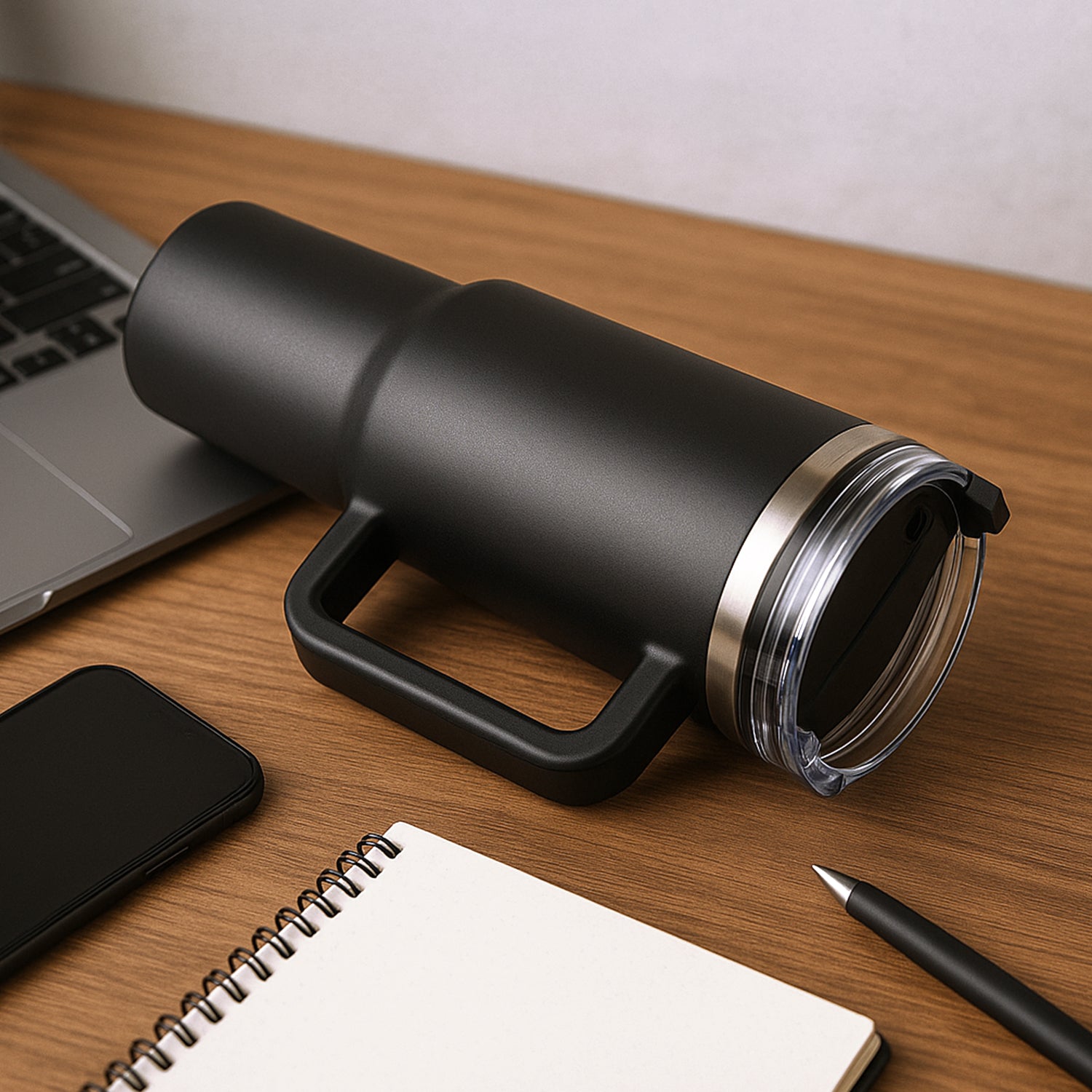 Insulated Stainless Steel Tumbler Black 2