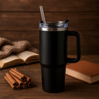 Insulated Stainless Steel Tumbler Black 3