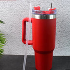 Insulated Stainless Steel Tumbler Red