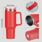 Insulated Stainless Steel Tumbler Red 3