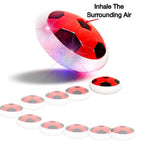 Hover Soccer Ball Toy with Foam Bumper – Indoor Air Power Football for Kids