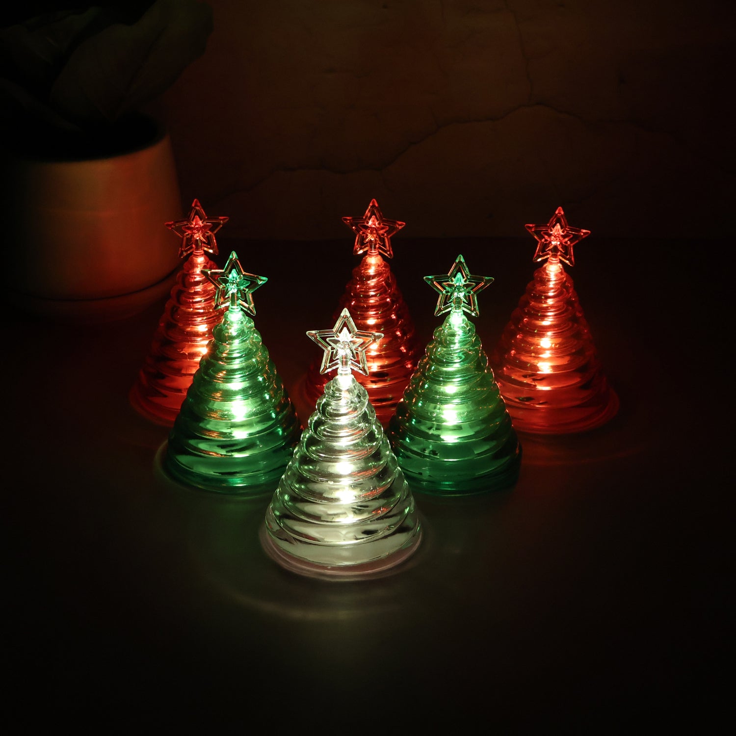Led Christmas Tree Decorative Lights - (Pack of 6 )