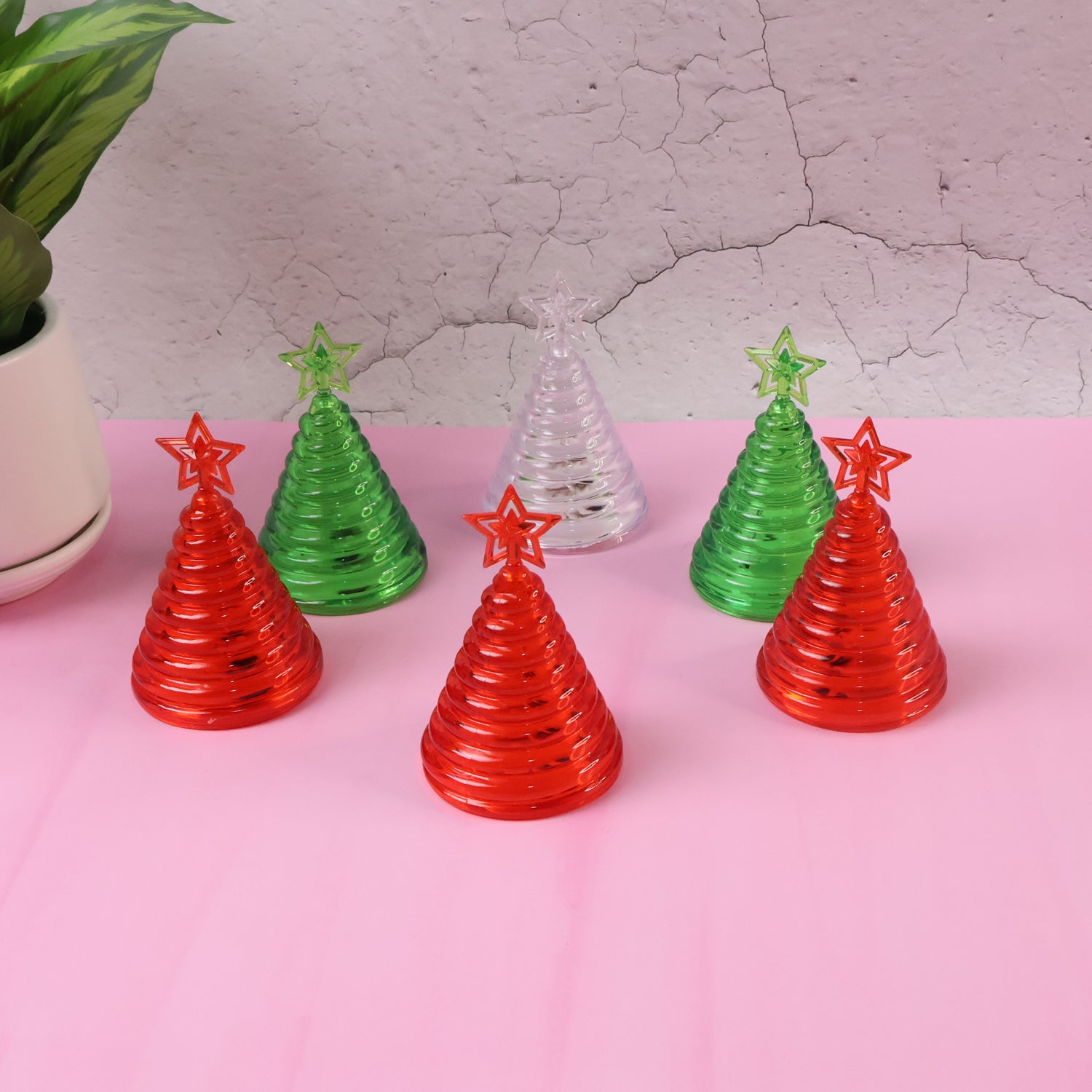 Led Christmas Tree Decorative Lights - (Pack of 6 )