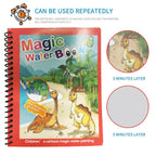 Magic Water Doodle Book with Quick Dry Painting Pen
