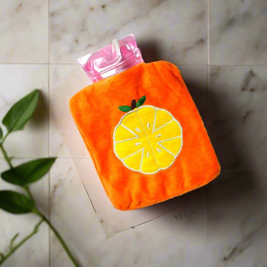 Orange Small Hot Water Bag 1