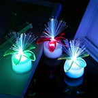 Fiber Optic Light Mini Color Change Led Table Centerpieces  Light Up Candle - Pack Of 12