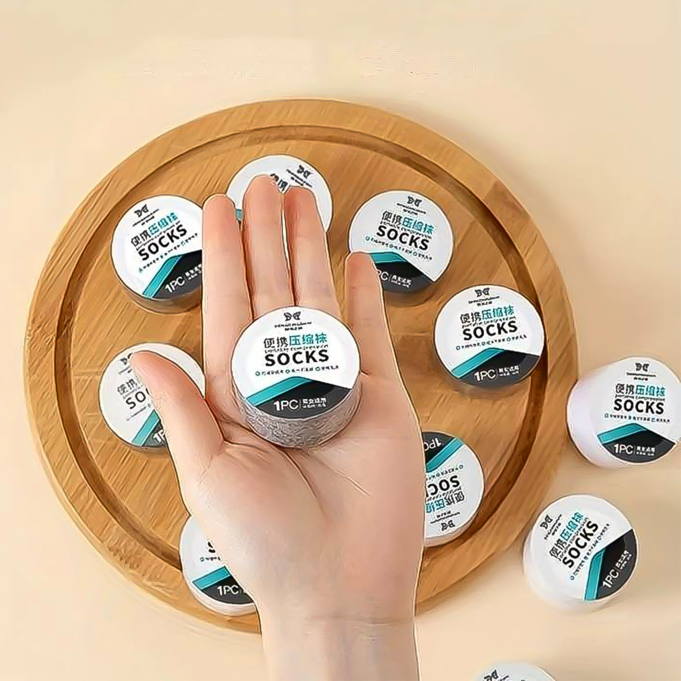 Portable Disposable Socks