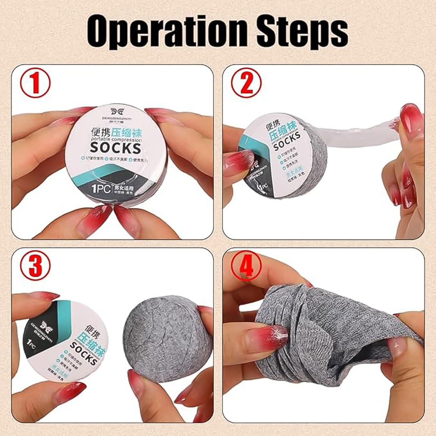 Portable Disposable Socks 2