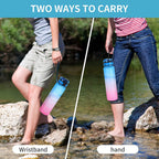 Motivational Water Bottle With Straw - BPA Free