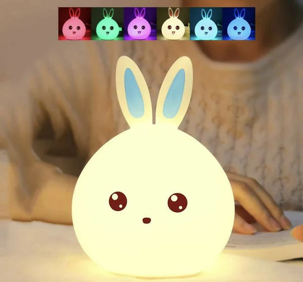 Silicone Rabbit Night Light 1