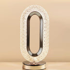 Touch Control Crystal Table Lamp  3 Way Dimmable