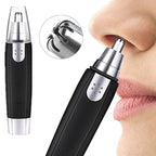 3-in-1 Nose & Ear Trimmer for Men & Women | Electric Painless Hair Remover with Dual-Edge Blades