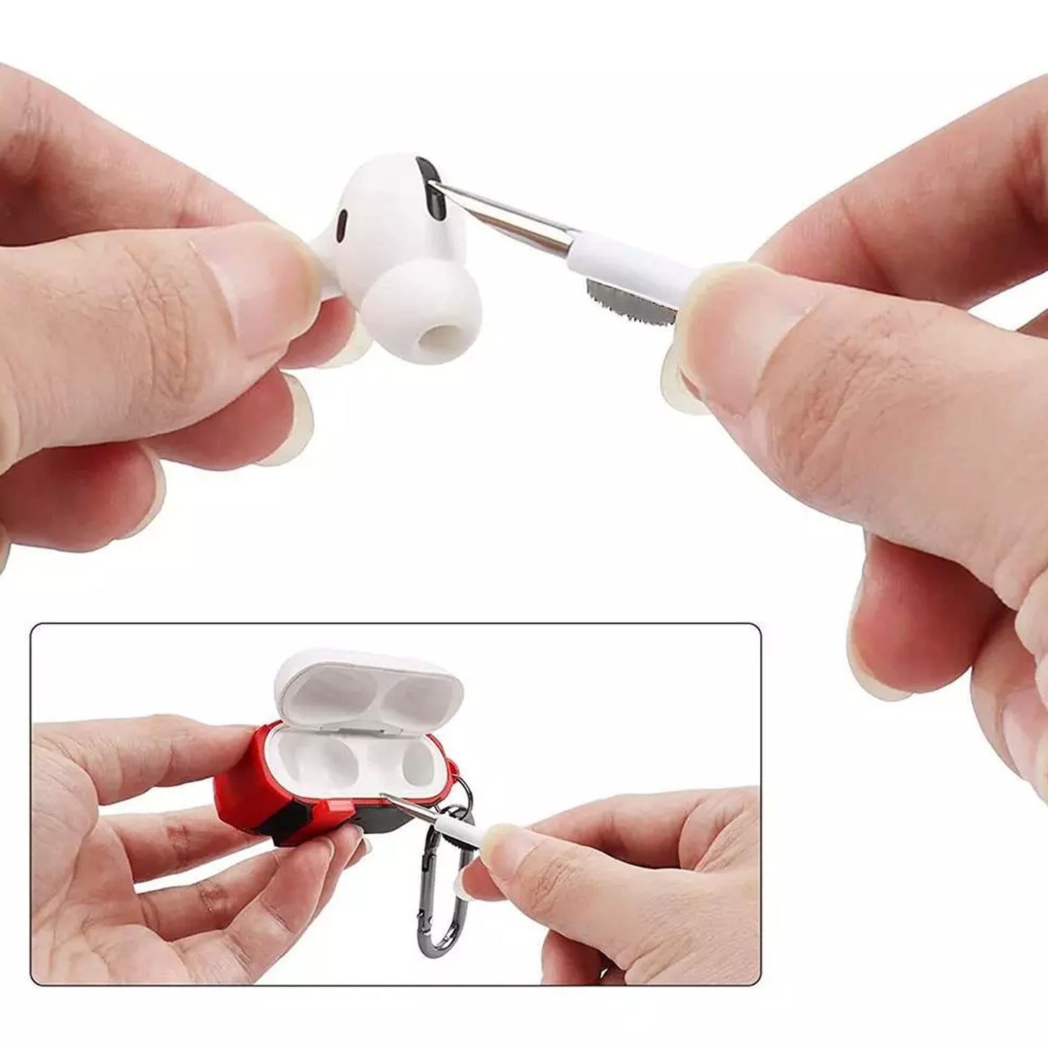 Multifunctional Cleaner Tool for Earbuds, Headphones, Charging Case & Mobile