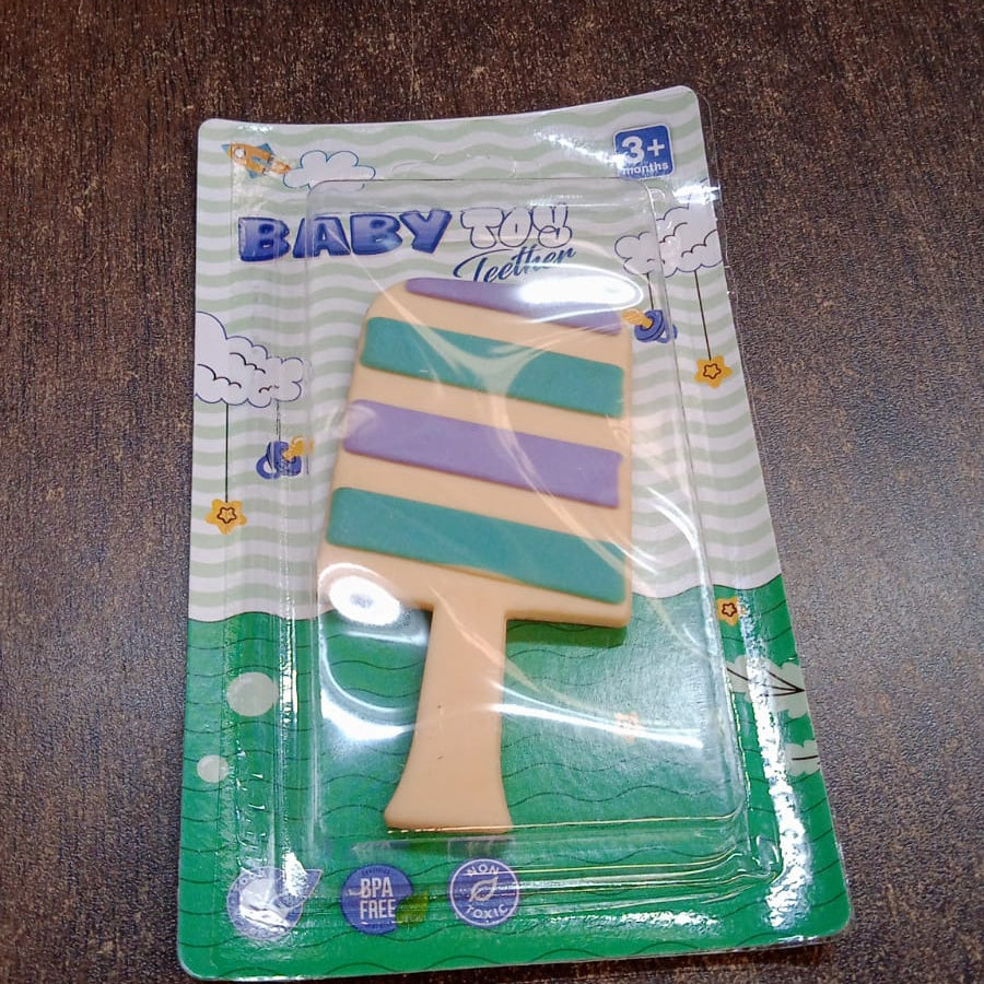 Silicone Candy Shape Teether for Baby, BPA Free Food Grade Silicone Teether