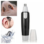 3-in-1 Nose & Ear Trimmer for Men & Women | Electric Painless Hair Remover with Dual-Edge Blades
