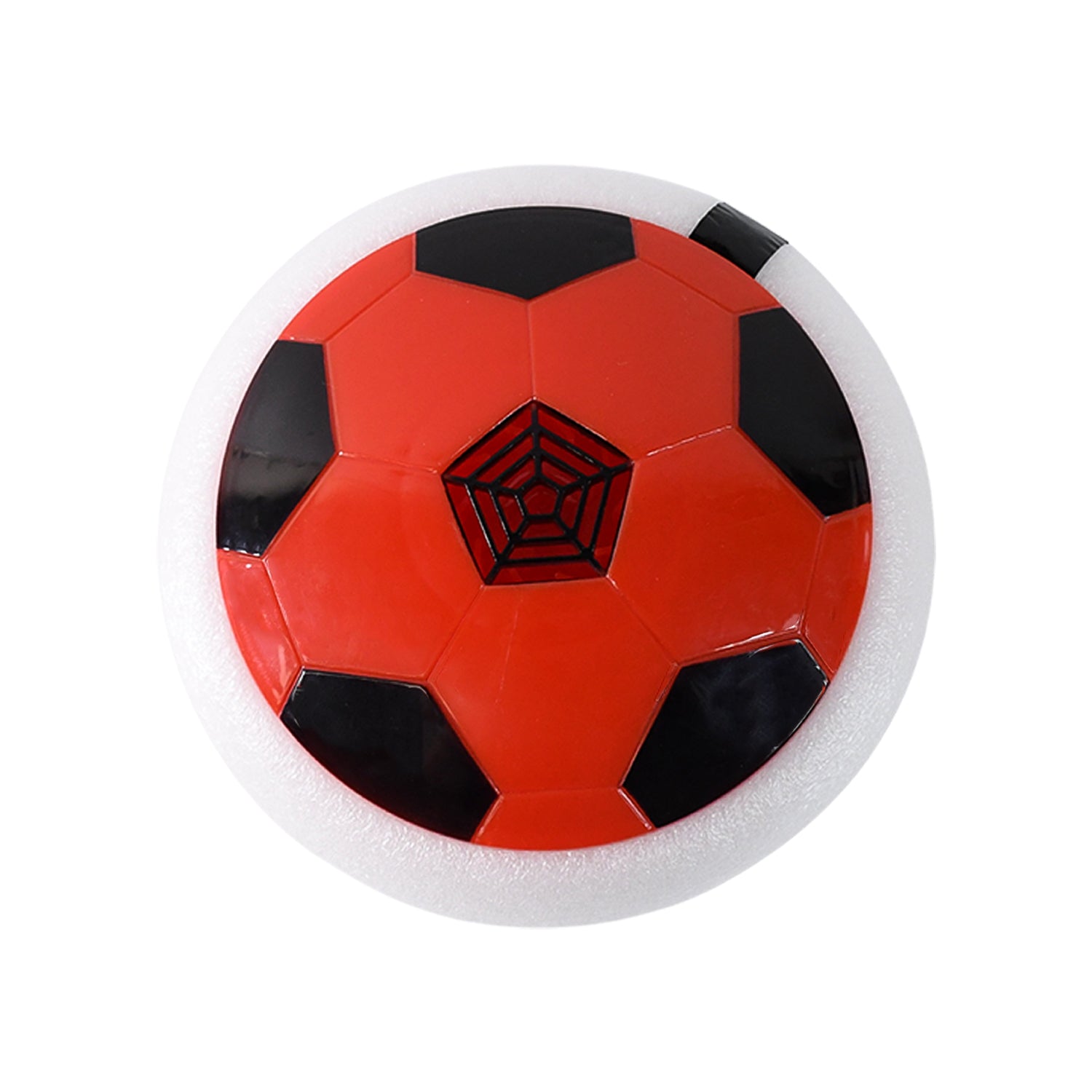Hover Soccer Ball Toy with Foam Bumper – Indoor Air Power Football for Kids