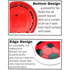 Hover Soccer Ball Toy with Foam Bumper – Indoor Air Power Football for Kids