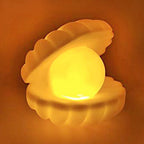 Pearl Shell Relaxing Night Lamp – Decorative Soft Glow Lamp for Bedroom & Living Room