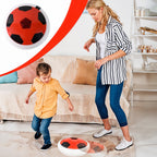 Hover Soccer Ball Toy with Foam Bumper – Indoor Air Power Football for Kids