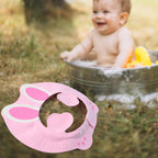 Adjustable Bunny Ear Baby Shower Cap (2 Pc)